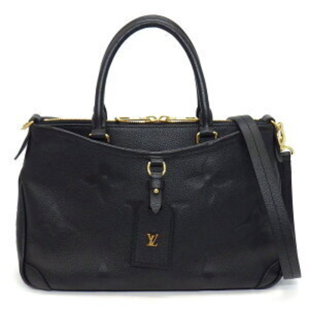 Louis Vuitton Trianon Shoulder Bag Noir Black Monogram Empreinte